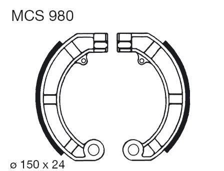 Zavorne čeljusti LUCAS MCS 980